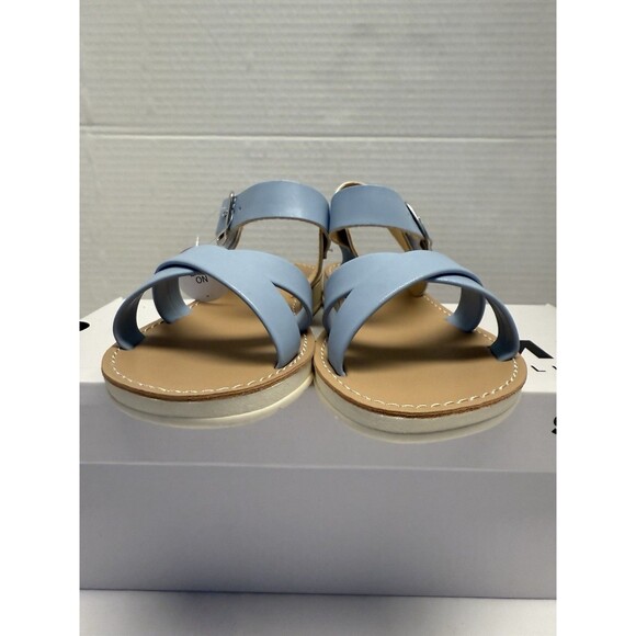 Sonoma Shoes Girls Size 1 Blue Fenleyy Easy On Sandals Buckle Strap Comfort New - Picture 5 of 13